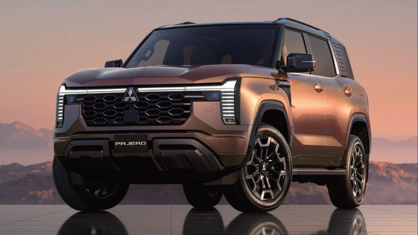 新型パジェロ フロントエクステリア